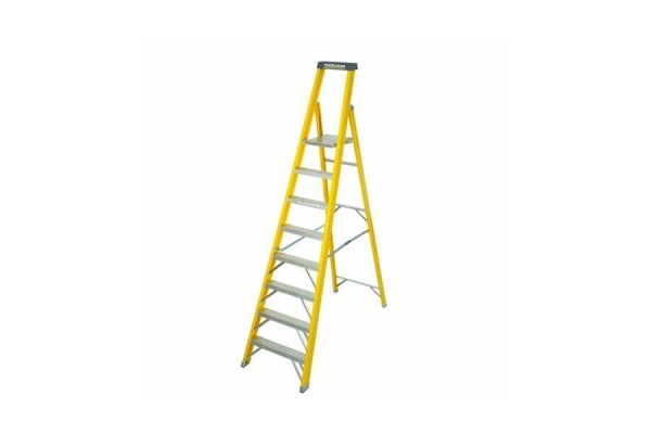 8 Tread Fibreglass Swingback Ladder