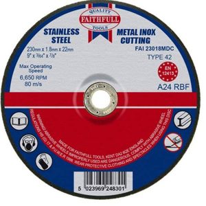 9" Metal Cutting Disc