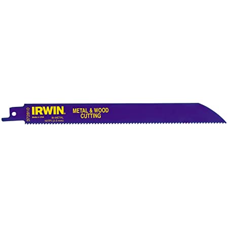 12" Irwin Recip Blade 110R Metal & Wood