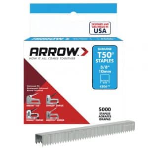 Arrow T50 Staples 10mm (3/8in) (Pk 5000)