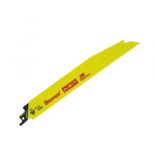 BTR91014-5 9" Starrett Recip Blade. Yellow blade with red writing.