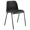 Plastic Black Stacking Chair
