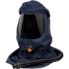 Respirator Hood with Neck Cape and Breathing Tube