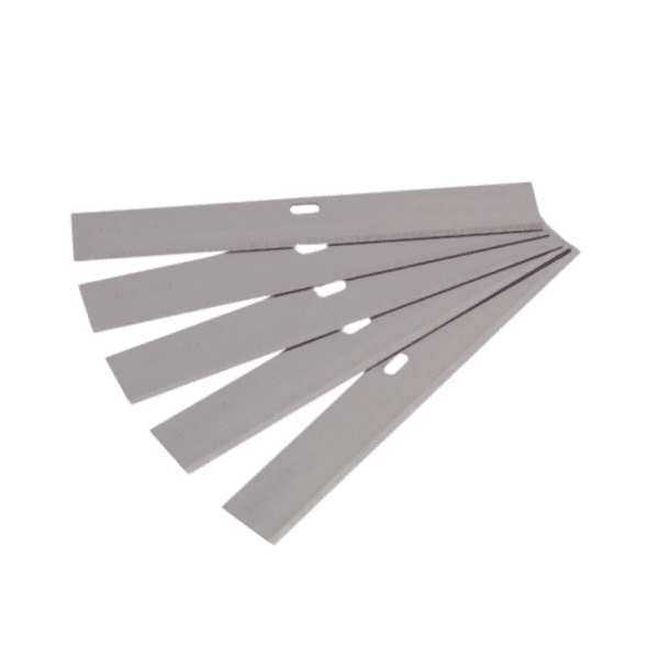 Pack of 10 premium-quality 4" Yankee Scraper Blades from Beacon International Ltd. - perfect for professional use, offering durable, efficient performance across various applications.